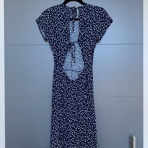 Urban outfitters open back maxi dress